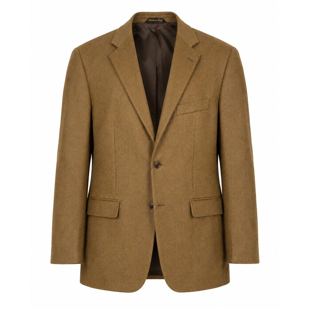 Roberto Zanieri Paolo Wool Cashmere Blazer Men’s 44R Made in Italy - Picture 2 of 8